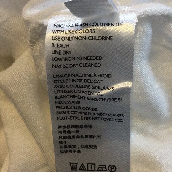 Anthropologie Ebba Midi White Eyelet Dress Size 8 Petite - Picture 15 of 16